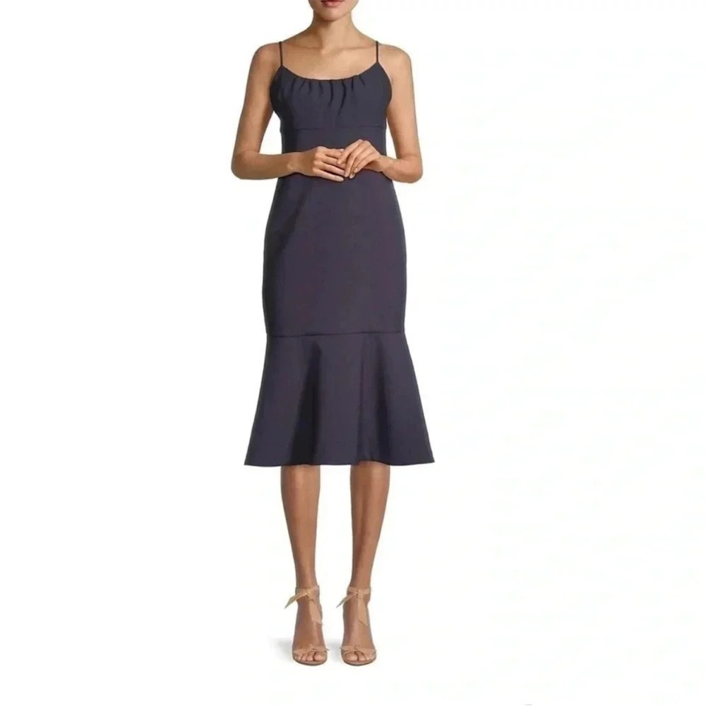 LIKELY‎ Prina Mermaid Flared Dress in Navy Blue Size 0